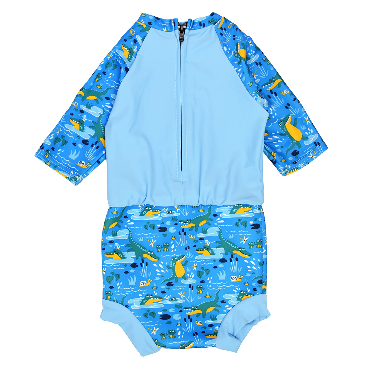 Crocodile Swamp Happy Nappy Sunsuit - Image 2