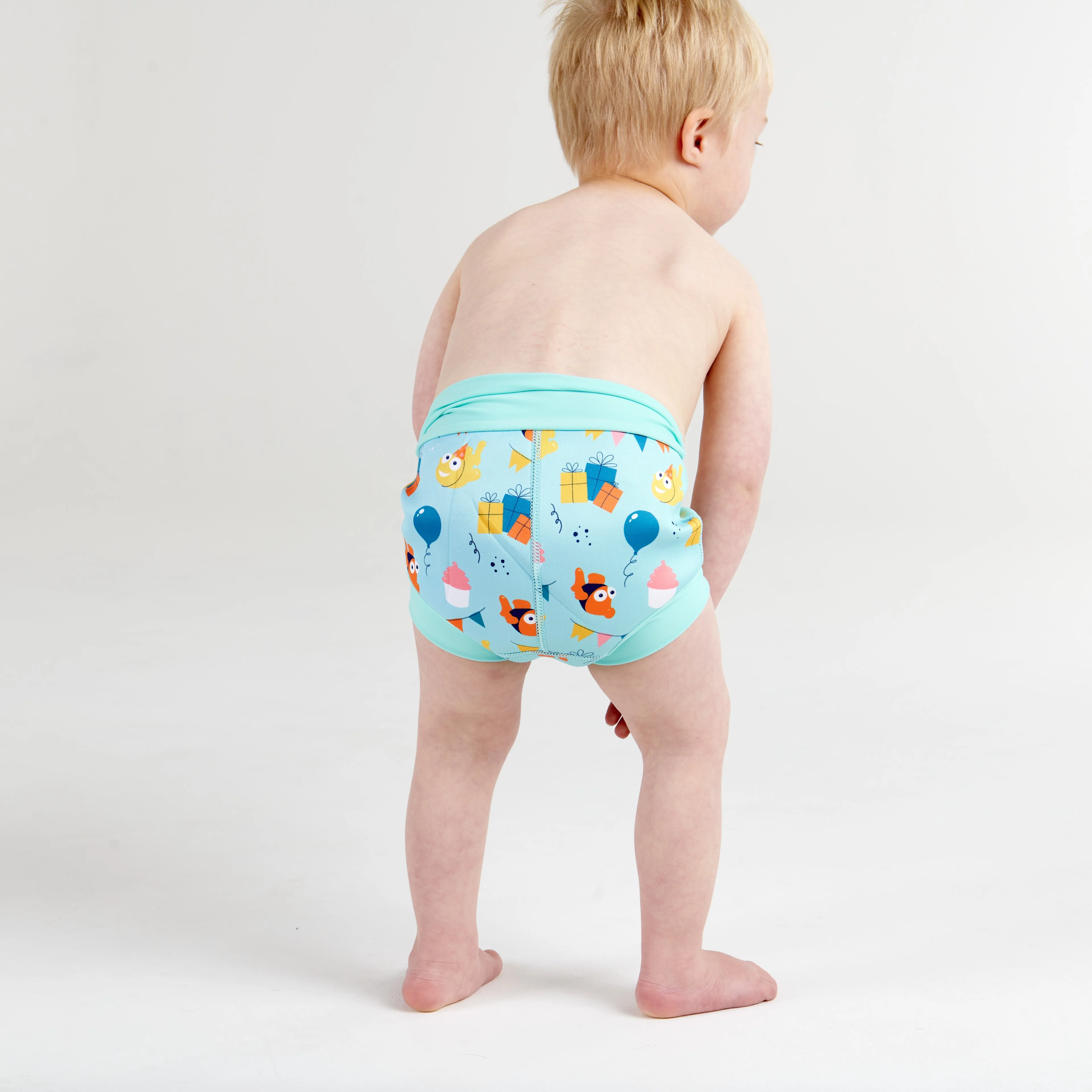 Limited Edition Water Babies Fish Party Happy Nappy - Image 6
