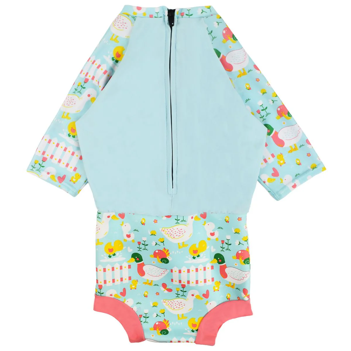 Little Ducks Happy Nappy Sunsuit - Image 2