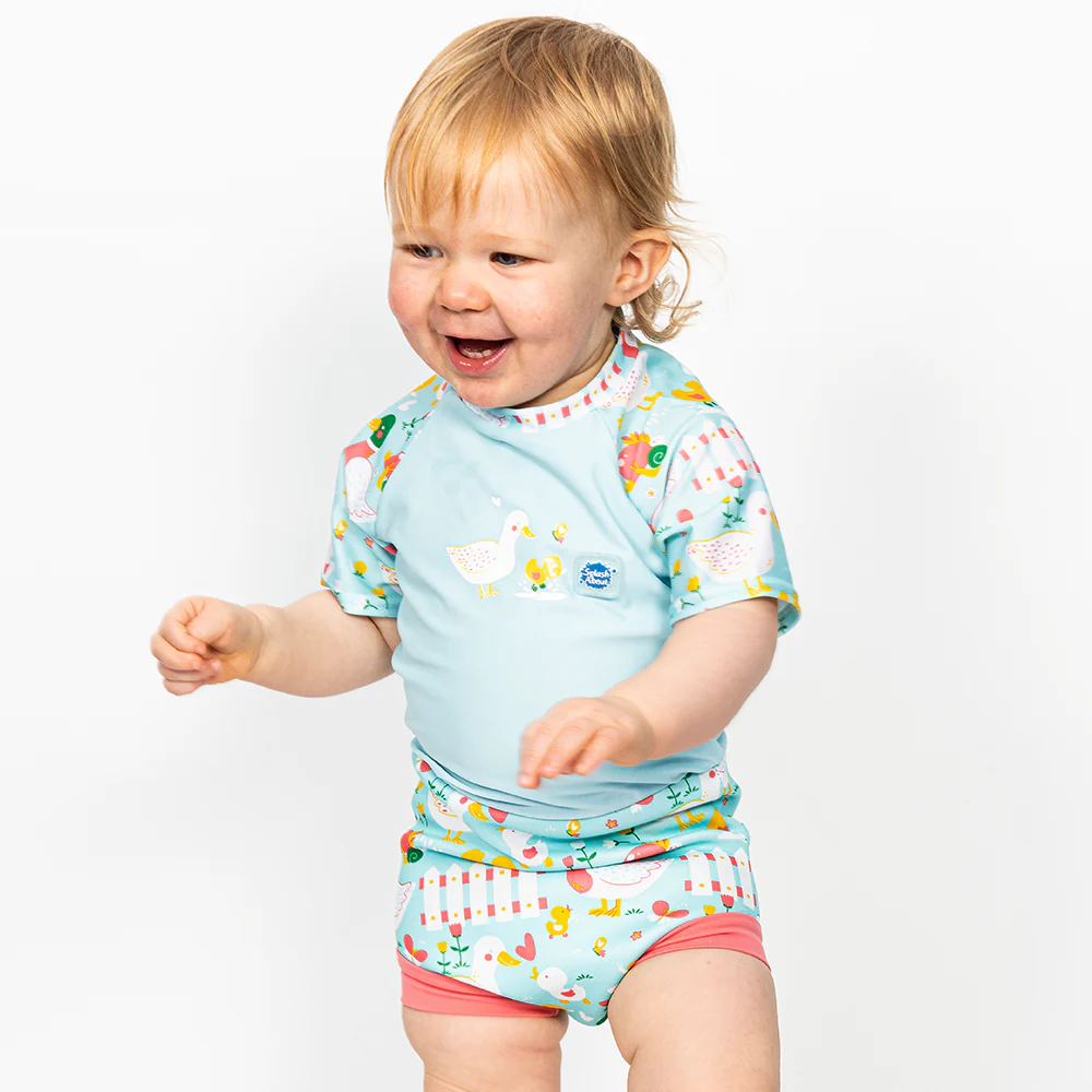 Little Ducks Happy Nappy Sunsuit - Image 8
