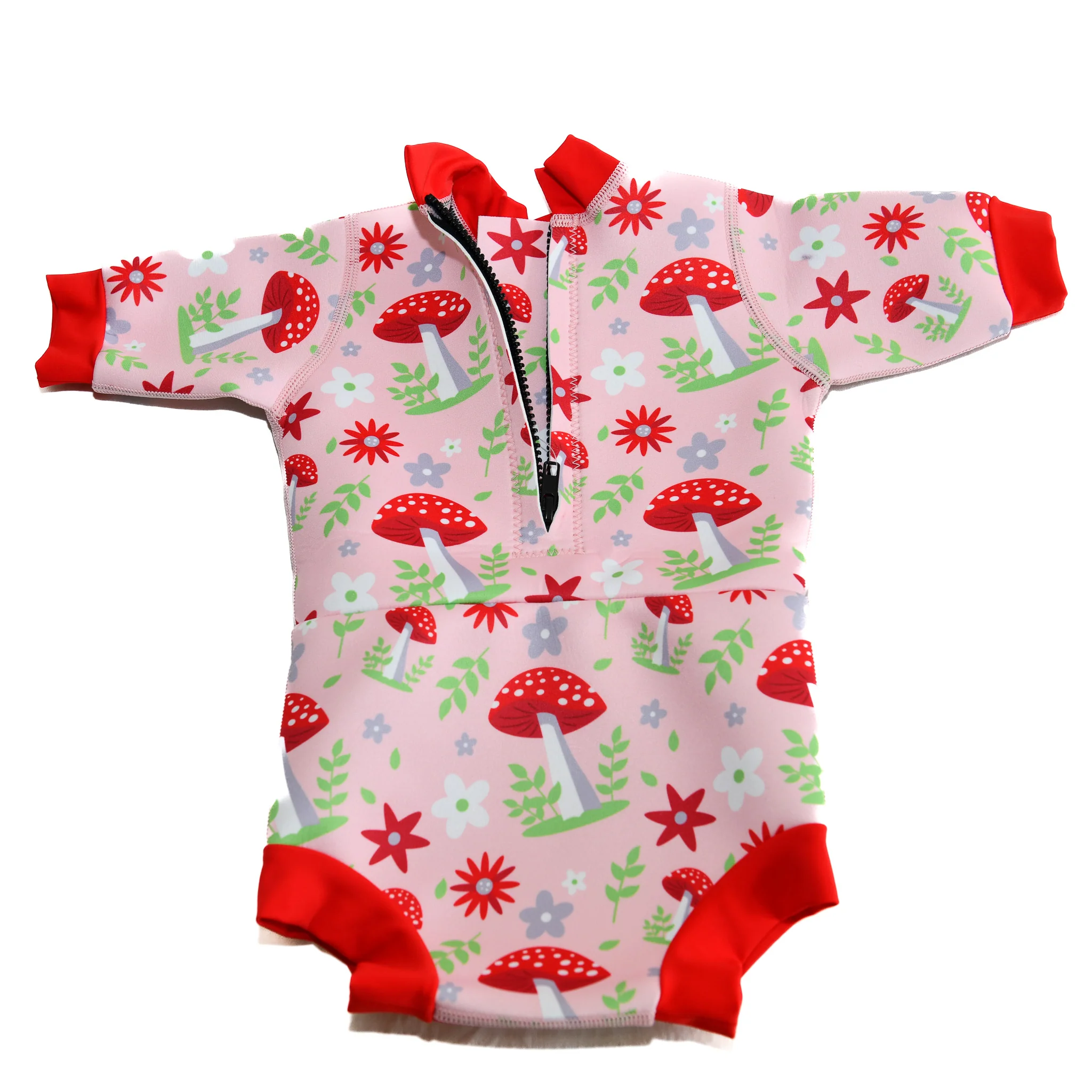 Mushroom Blush Happy Nappy Wetsuit - Image 2