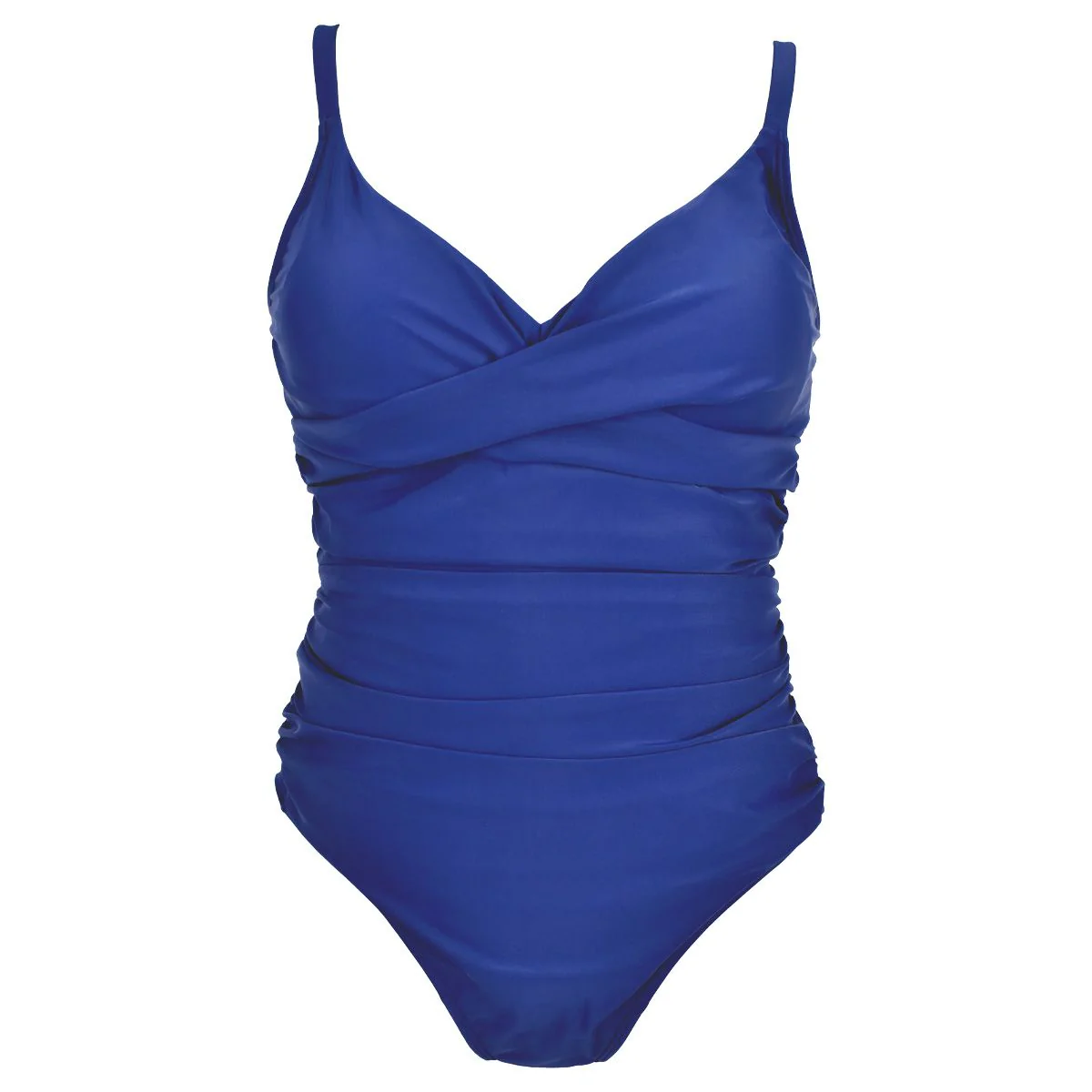 Ladies Swimming Costume Tummy Control Navy Blue