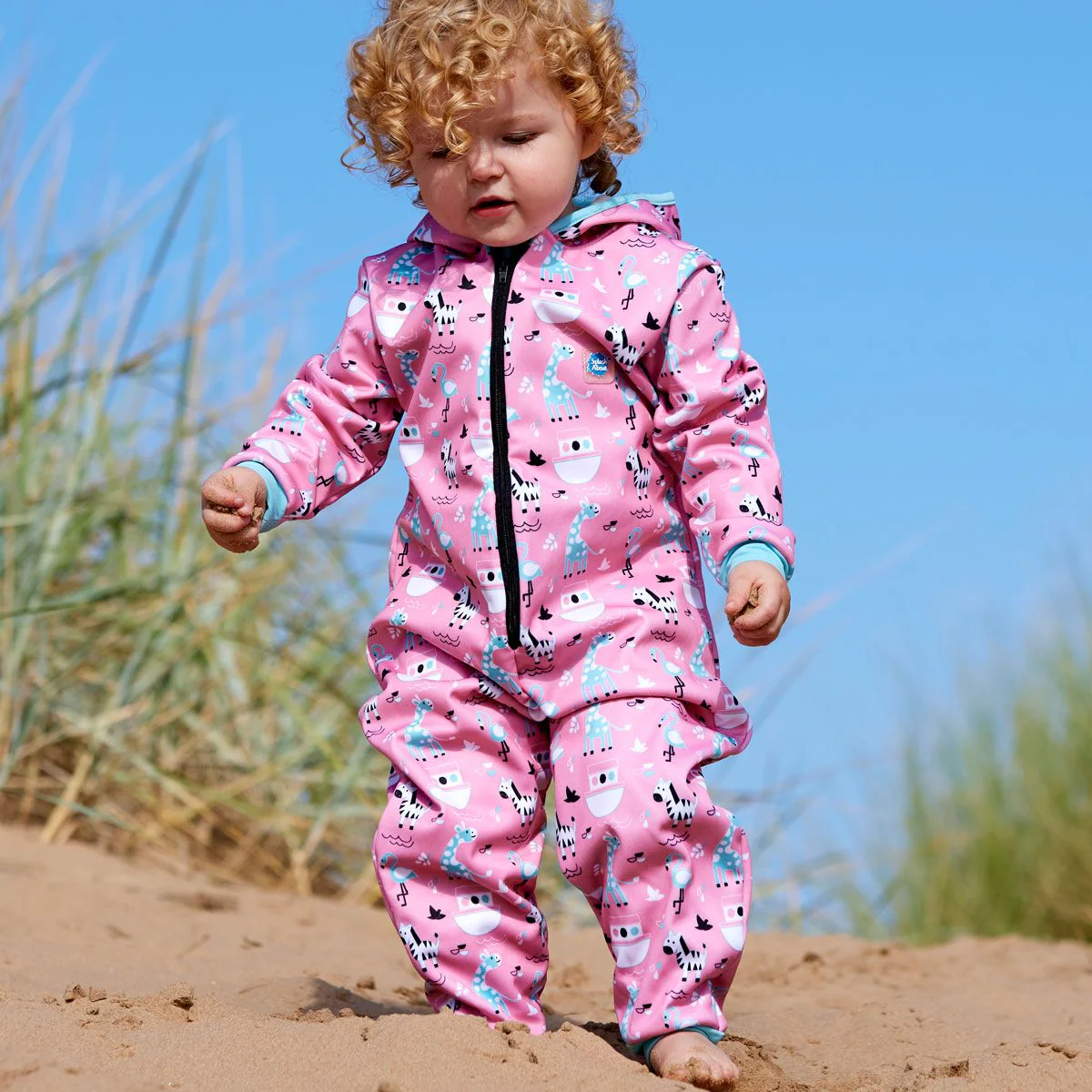 Nina's Ark After Swim Waterproof Onesie - Image 3