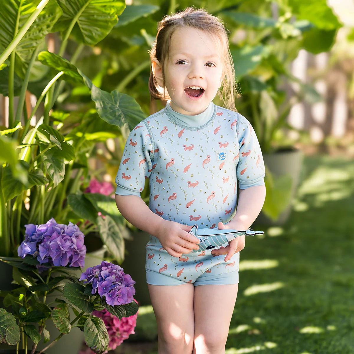 Playful Otters Happy Nappy Wetsuit - Image 4