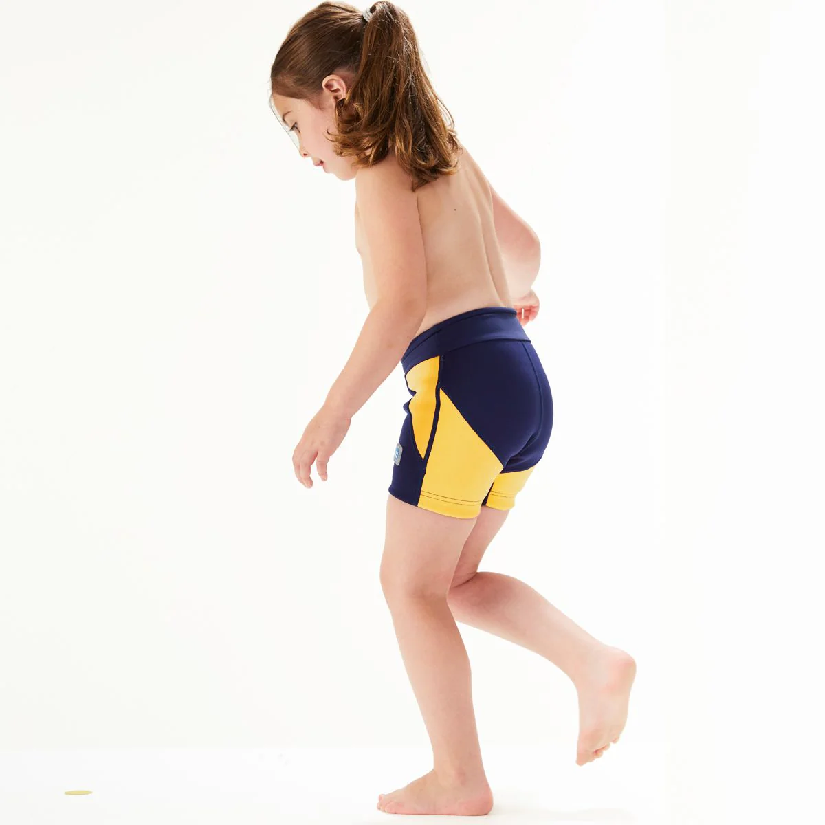 Navy & Yellow Splash Jammers - Image 4