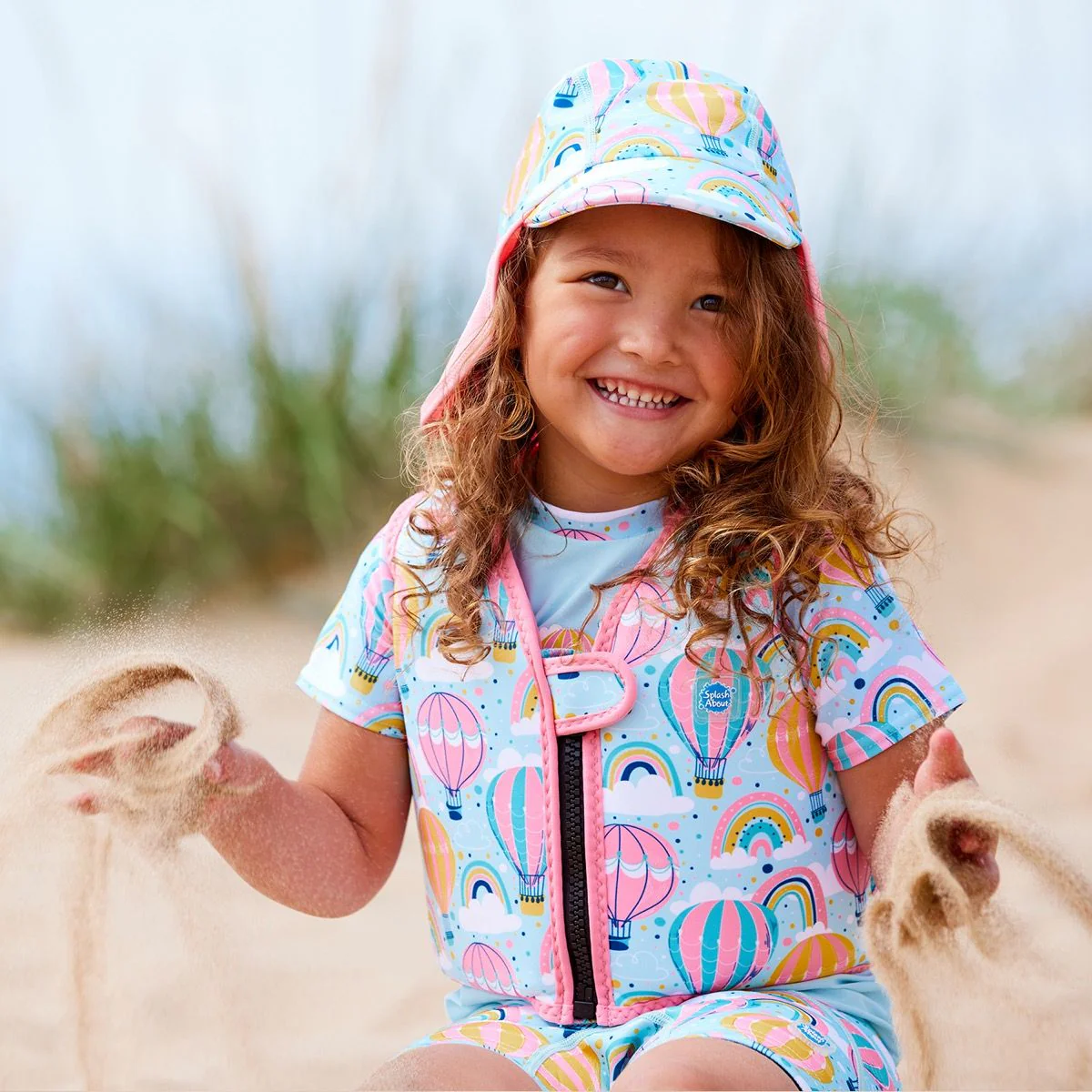 Over the Rainbow Go Splash Swim Vest - Image 5