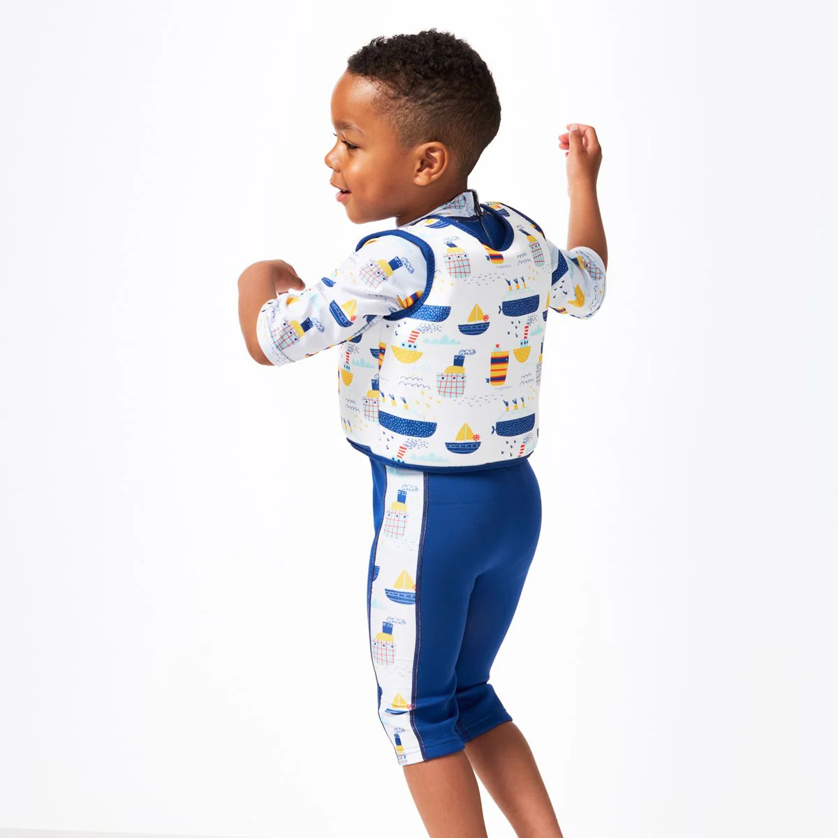 Tug Boats Go Splash Swim Vest - Image 8