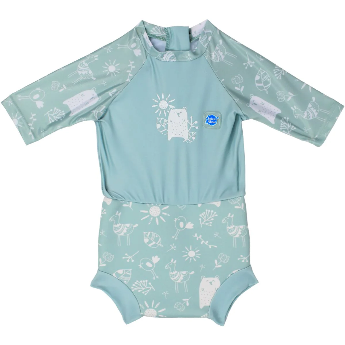 Sunny Bear Happy Nappy Sunsuit