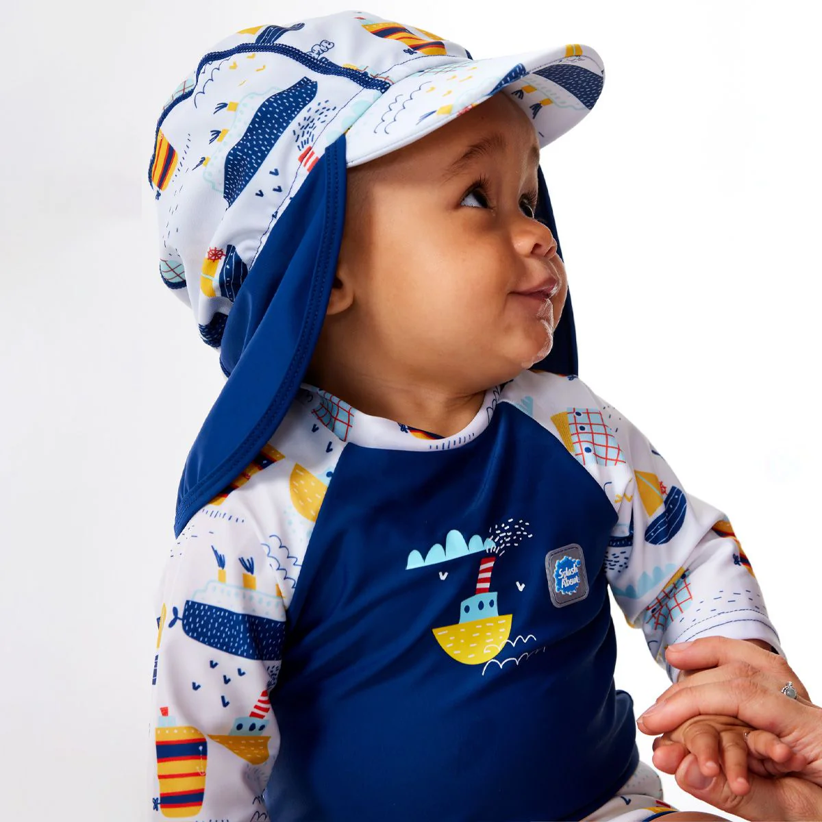 Tug Boats Happy Nappy Sunsuit - Image 5