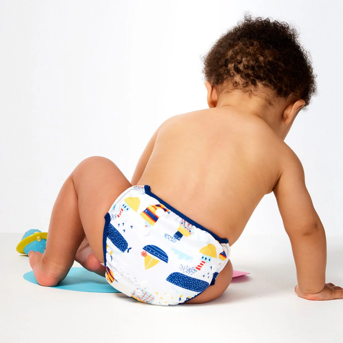 Tug Boats Size Adjustable Under Nappy - Image 5