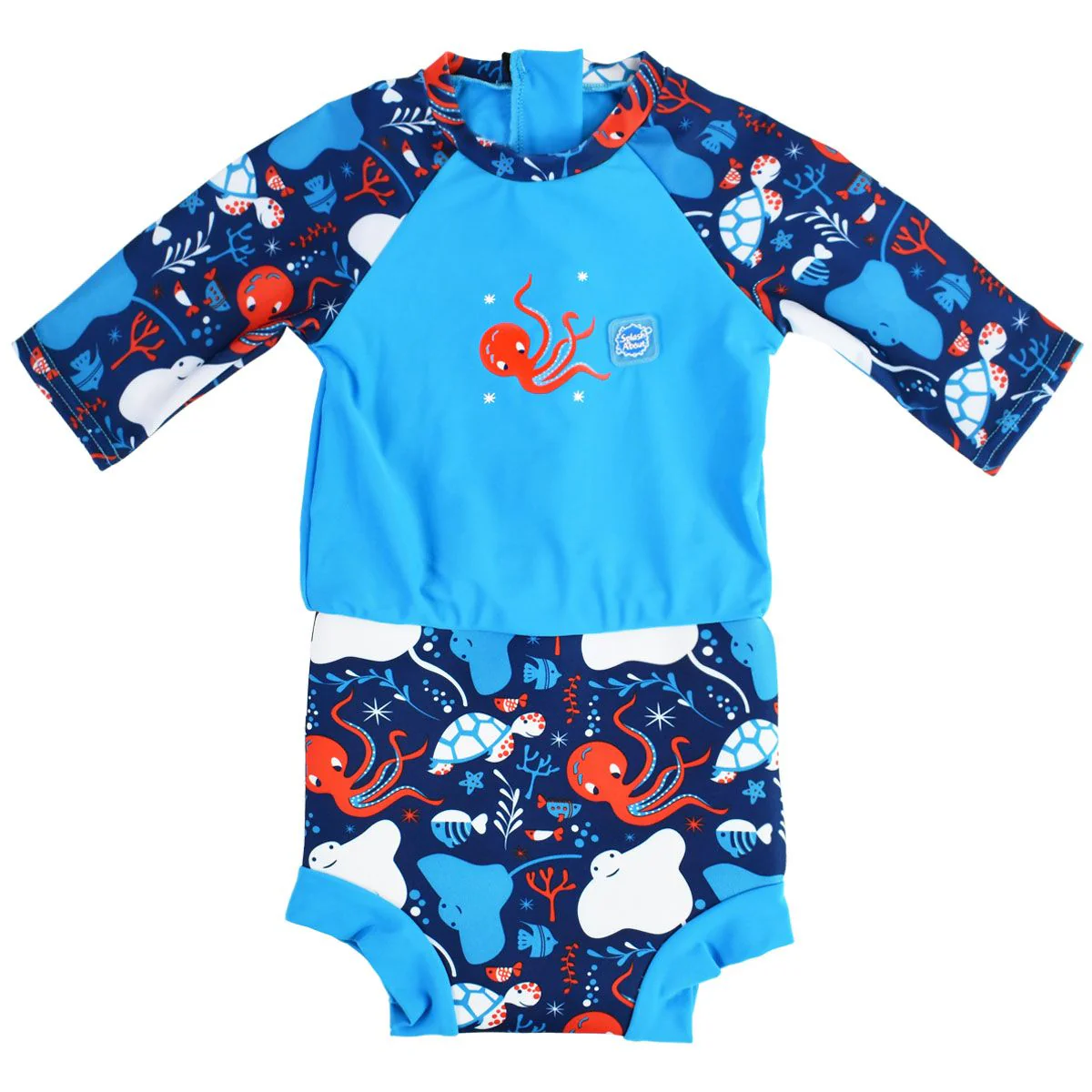 Under the Sea Happy Nappy Sunsuit