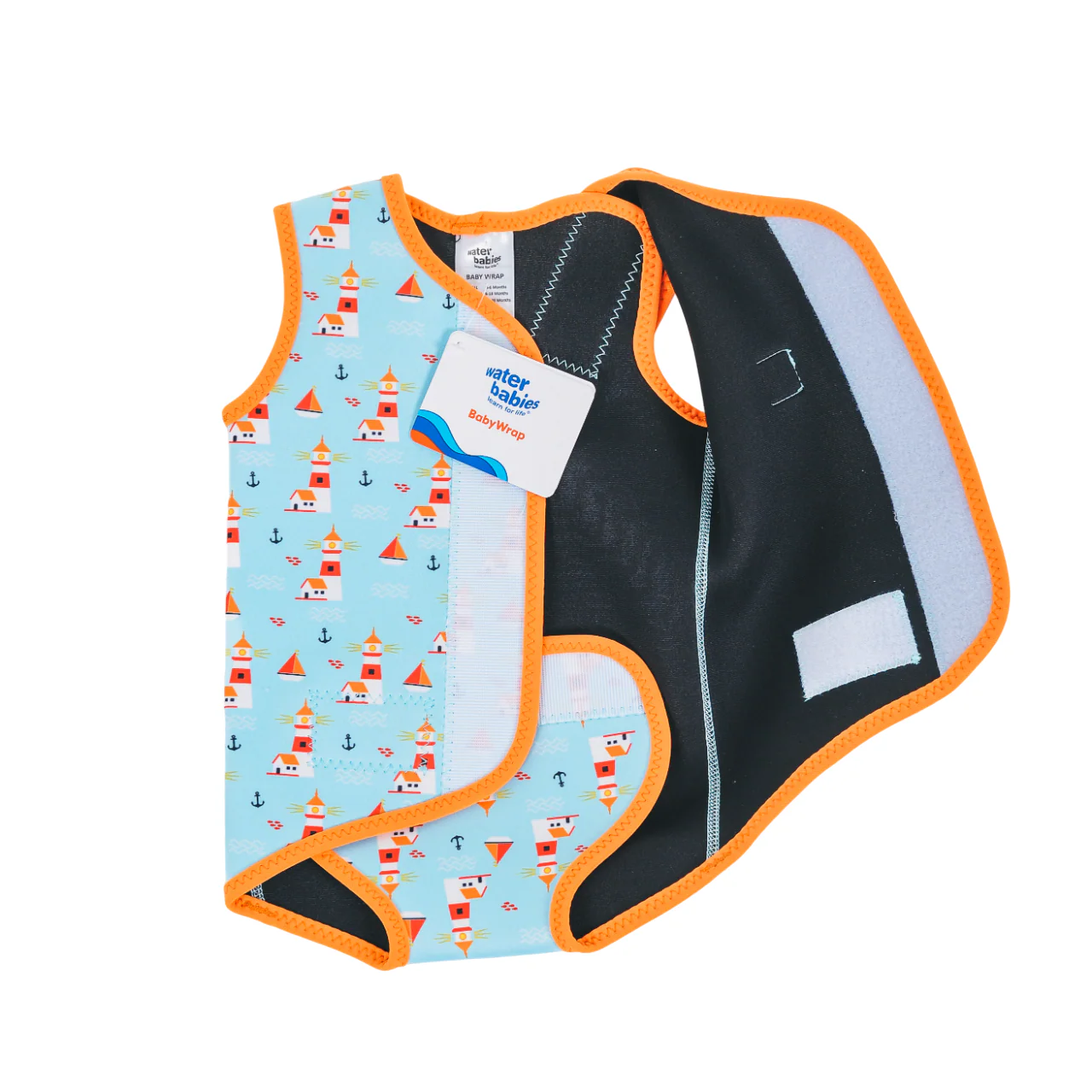 Water Babies Lighthouse Lagoon Baby Wrap - Image 2